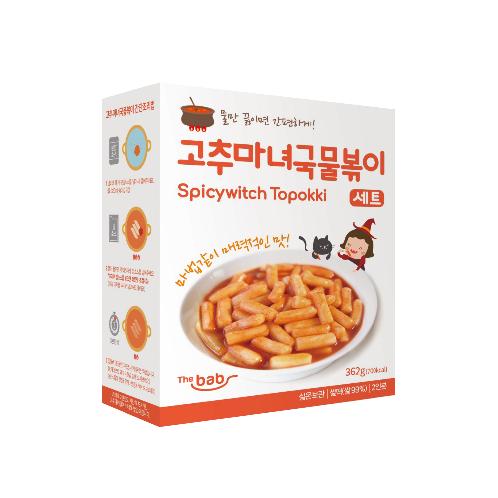 SpicyWitch Topokki (Original, Spicy) SpicyWitch Rapokki (Original, Spicy) SeaweedWitch Topokki