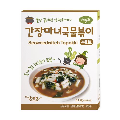 Witch Topokki Set 6 Types (original,Spicy,Seaweed,Rapokki- origina,Rapokki-Spicy,Rapokki-Seaweed )